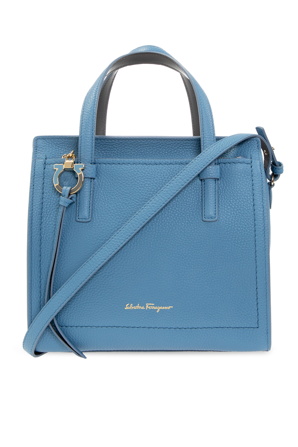 Ferragamo amy double handle bag sale